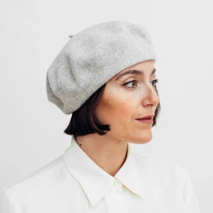 Hatthyllan Beret - Light Grey