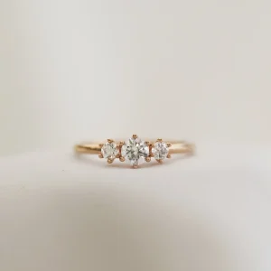 Adèle Trestensring Förlovningsring