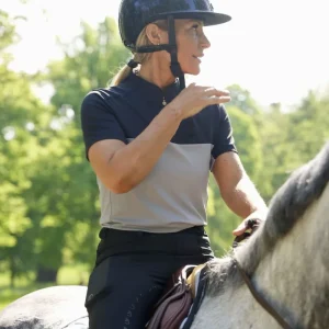 Ocala Svart och Grå Topp Kortärmad