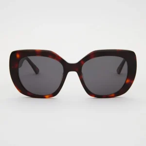 Jessica Turtle Brown Sunglasses