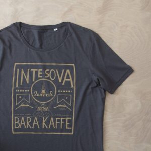 Lemmelkaffe t-shirt Inte sova grå