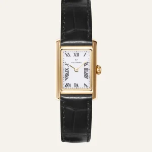 Timeless Black Leather Watch
