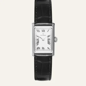 Timeless Black Leather Watch