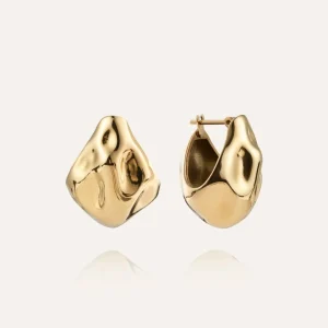 Wavy Bolded Drop Earring