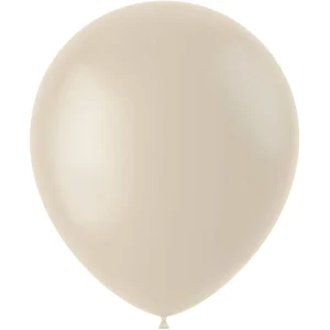 Ballonger Creamy Latte 33cm - 50 stycken