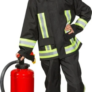 Brandmansdräkt - Svart