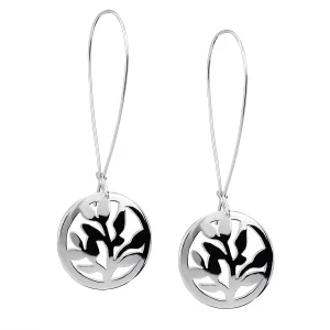 Camilla Mustikka Blåbär långa krokörhängen