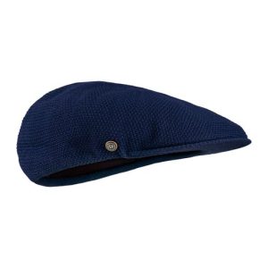 Laulhère Loop Flat Cap Navy