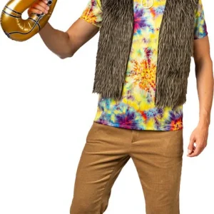 Utsvängda sammetsbyxor för män