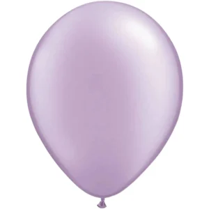 Lavendel lila metalliska ballonger - 10 stycken
