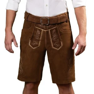 Lederhosen Brun Kort Brixental