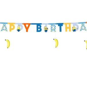 Brevsträng Minions Happy Birthday 1,53m