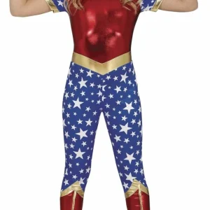 Super Woman Kostym Flicka