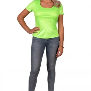 T-shirt Ladies Neon Green